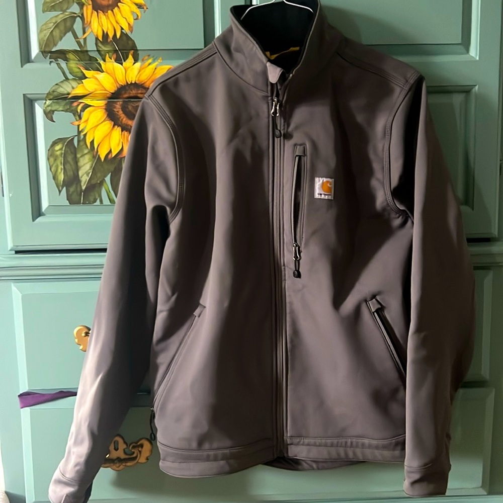 Men’s carhart fleece lined zip up